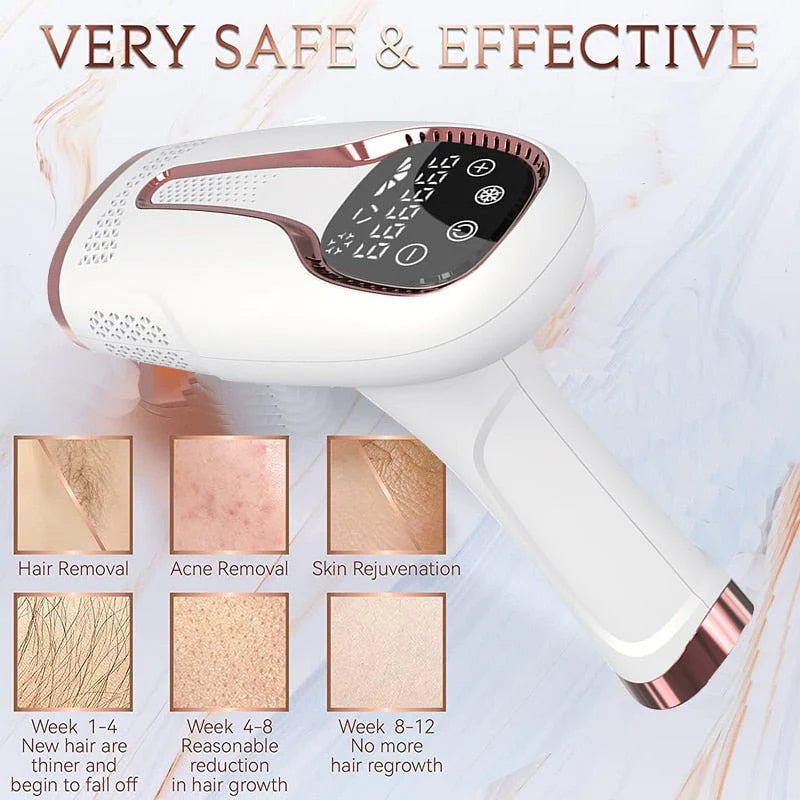 Lush® At-Home Laser Hair Removal Device